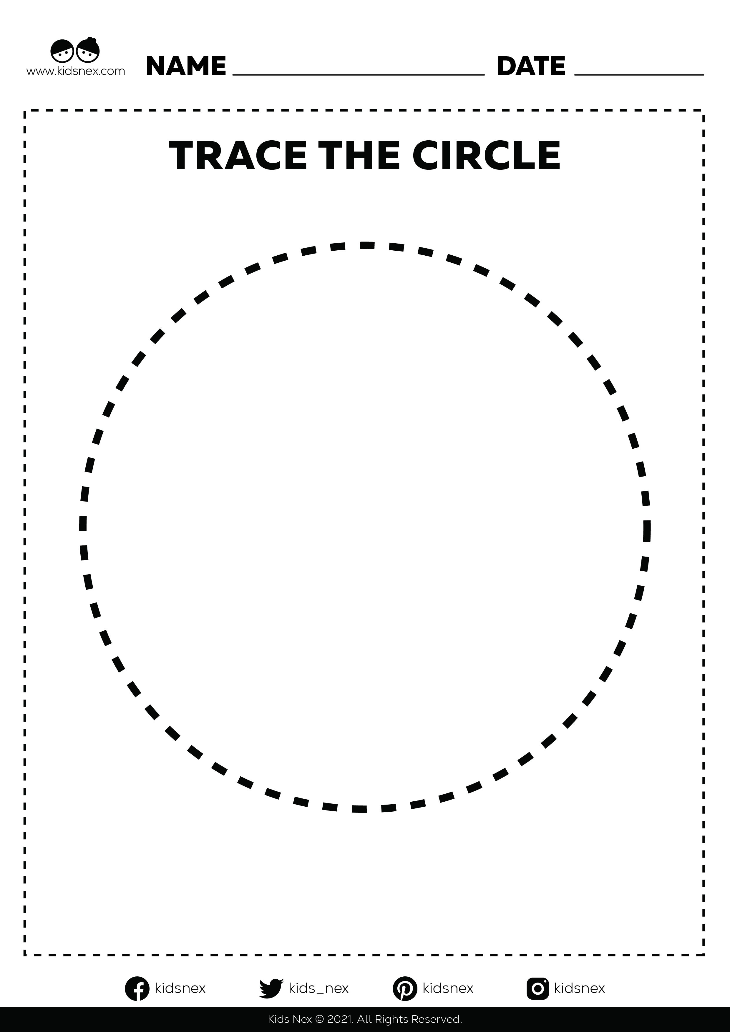trace circle