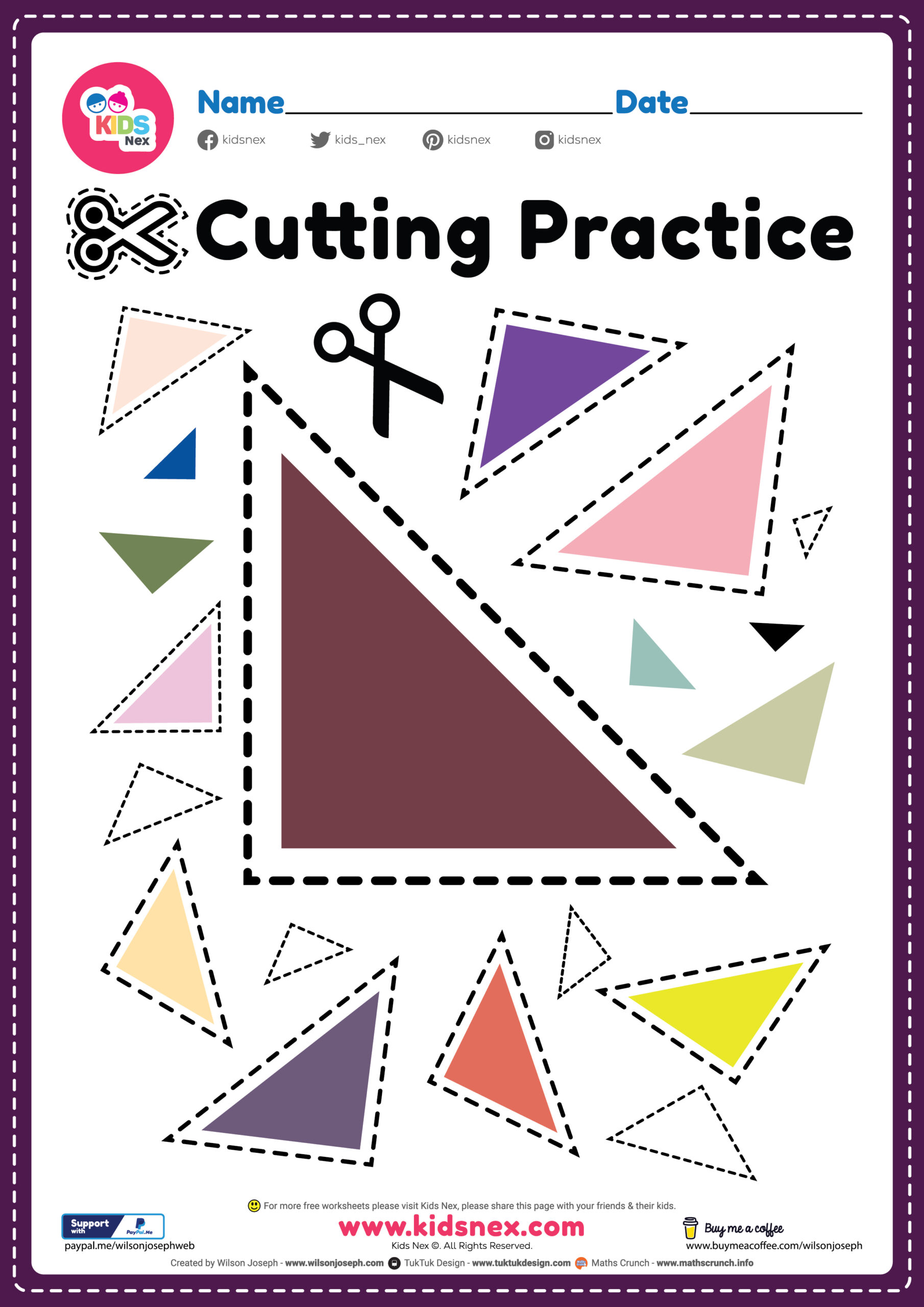 Free Cutting Activities